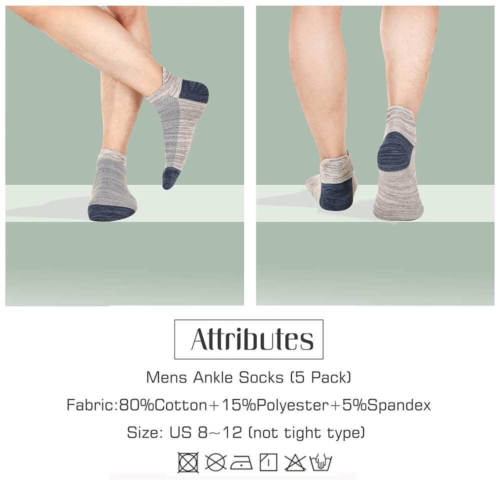 Amazon.com: Ankle Low Cut Socks for Men/Women Short Cotton